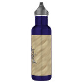 Zilverzeemeermin in de zand waterfles  (Rechts)