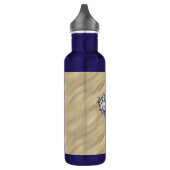 Zilverzeemeermin in de zand waterfles  (Links)