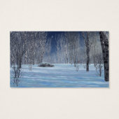 Zilzame lichte Bladwijzer Visitekaartjes (Achterkant)