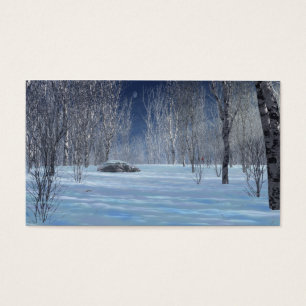 Zilzame lichte Bladwijzer Visitekaartjes