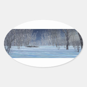 Zilzame lichte Stickers