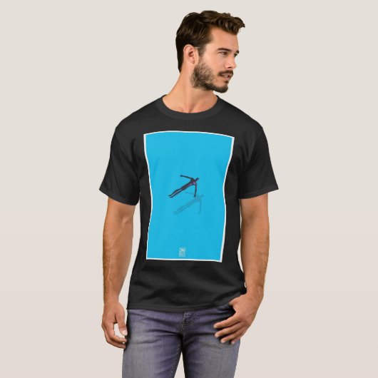 Zima Blue Poster T-shirt (Voorkant volledig)