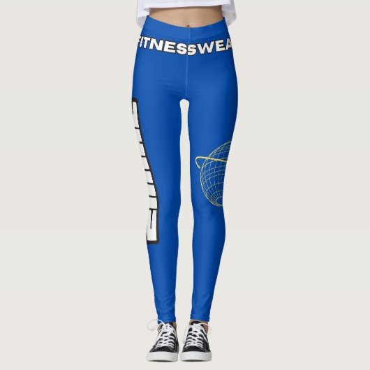 Zimal World Verhoog uw training Global Legging (Voorkant)