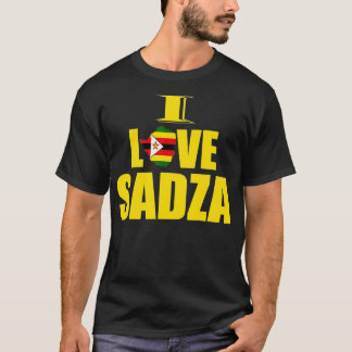 Zimbabwaans voedsel: Ik hou van Sadza Zimbabwe Kaa T-shirt