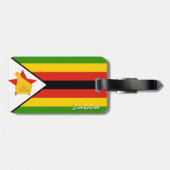 Zimbabwaanse Bagagelabels, patriottische Zimbabwaa Bagagelabel (Achterkant horizontaal)