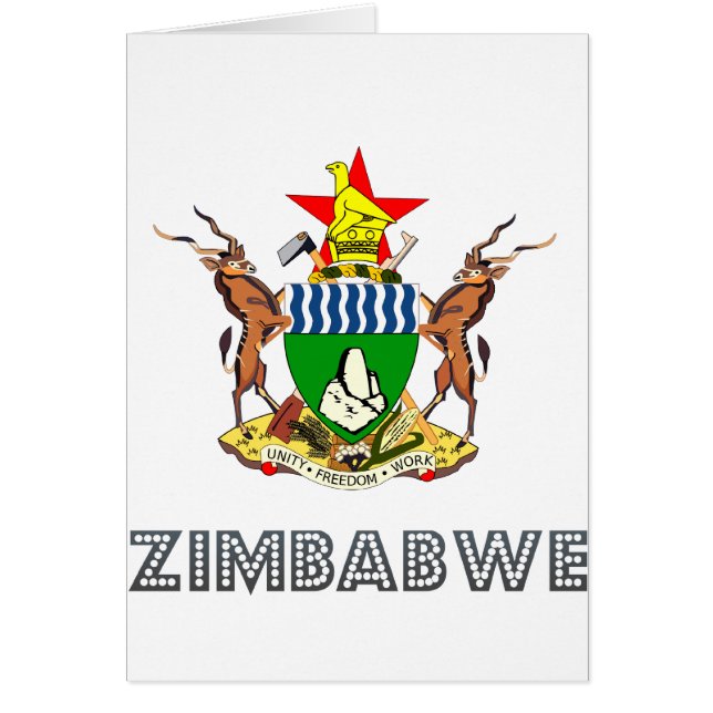 Zimbabwaanse Emblem (Voorkant)