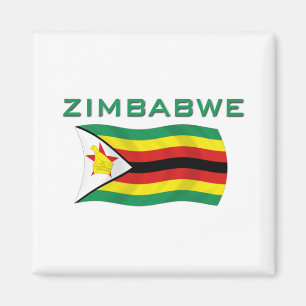 Zimbabwaanse vlag 2 magneet