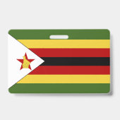 Zimbabwaanse vlag badge (Achterkant)