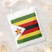 Zimbabwaanse vlag bedankzakje (Geknipt)