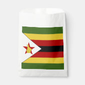 Zimbabwaanse vlag bedankzakje (Voorkant)