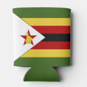 Zimbabwaanse vlag blikjeskoeler (Achterkant)