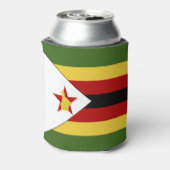 Zimbabwaanse vlag blikjeskoeler (Blikje Achterkant)