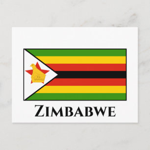 Zimbabwaanse vlag briefkaart