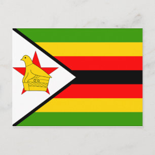 Zimbabwaanse vlag briefkaart