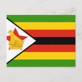 Zimbabwaanse vlag briefkaart (Voorkant)