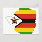 Zimbabwaanse vlag briefkaart (Voorkant)