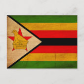 Zimbabwaanse vlag briefkaart (Voorkant)