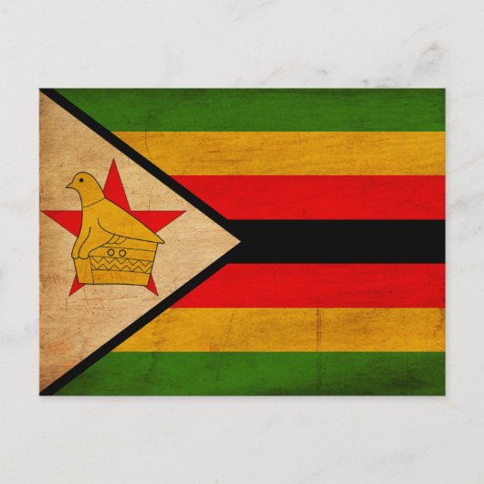 Zimbabwaanse vlag briefkaart (Voorkant)