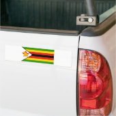 Zimbabwaanse vlag bumpersticker (Op Truck)