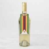 Zimbabwaanse vlag flessenhanger (Op fles)