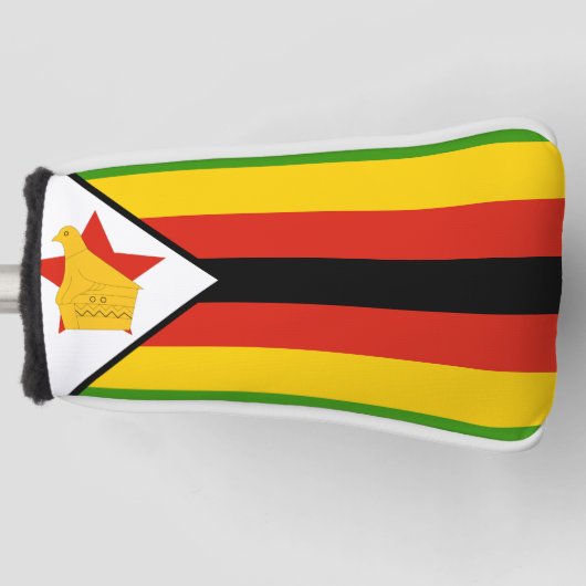 Zimbabwaanse vlag golfheadcover (Voorkant)