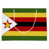 Zimbabwaanse vlag groot cadeauzakje (Voorkant)