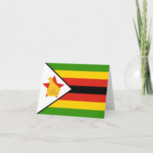 Zimbabwaanse vlag kaart