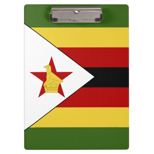 Zimbabwaanse vlag klembord (Voorkant)