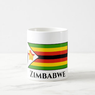 Zimbabwaanse vlag koffiemok