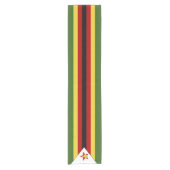 Zimbabwaanse vlag korte tafelloper (Voorkant)