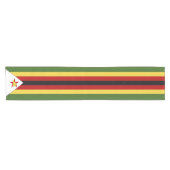 Zimbabwaanse vlag korte tafelloper (Horizontaal)