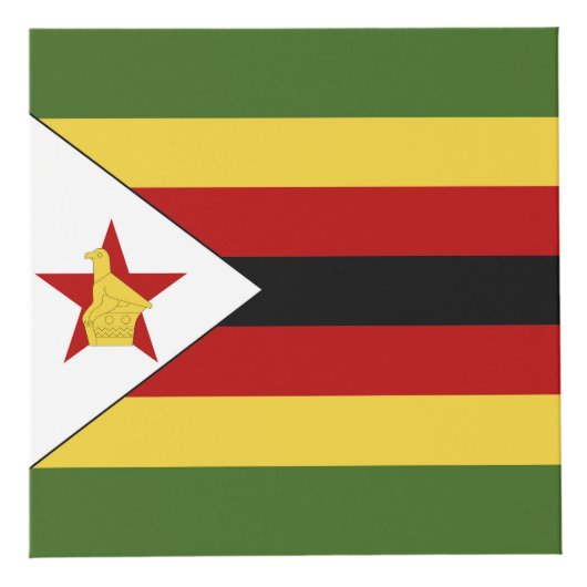 Zimbabwaanse vlag kubus (Rechts)