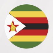 Zimbabwaanse vlag labels (Design 1)