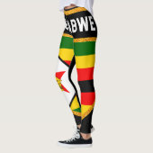 Zimbabwaanse vlag leggings (Links)