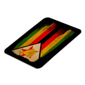 Zimbabwaanse vlag magneet (Linkerzijde)