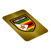 Zimbabwaanse vlag magneet (Rechterzijde)