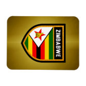 Zimbabwaanse vlag magneet (Horizontaal)