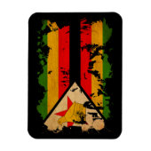 Zimbabwaanse vlag magneet (Verticaal)