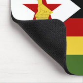 Zimbabwaanse vlag muismat (Hoek)