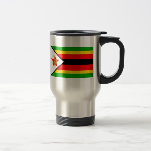 Zimbabwaanse vlag reisbeker (Rechts)