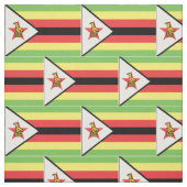 Zimbabwaanse vlag stof (Swatch)