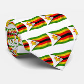 Zimbabwaanse vlag stropdas (Opgerold)