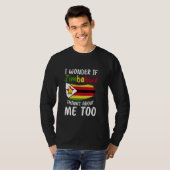 Zimbabwaanse vlag t-shirt (Voorkant volledig)