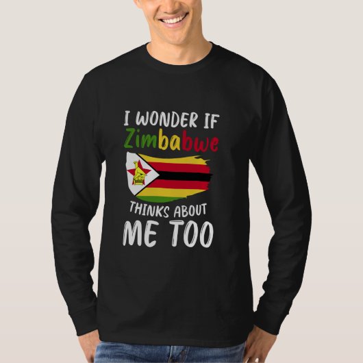Zimbabwaanse vlag t-shirt (Voorkant)
