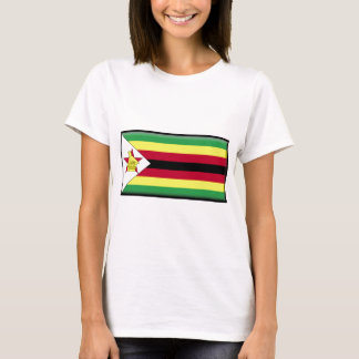 Zimbabwaanse vlag t-shirt