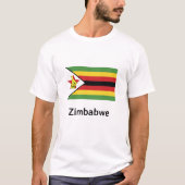 Zimbabwaanse vlag t-shirt (Voorkant)