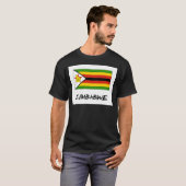 Zimbabwaanse vlag t-shirt (Voorkant volledig)