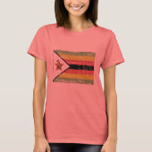  Zimbabwaanse vlag T-shirt (Voorkant)