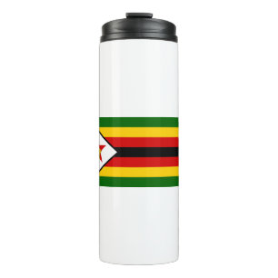 Zimbabwaanse vlag thermosbeker