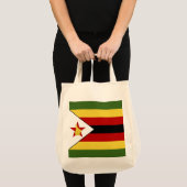 Zimbabwaanse vlag tote bag (Voorkant (product))